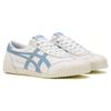 Onitsuka Tiger Machu Racer Machuation Leather Synthetic Casual Lightweight Breathable Low-Top Sneakers Women sneakers White Blue 1182A595-100