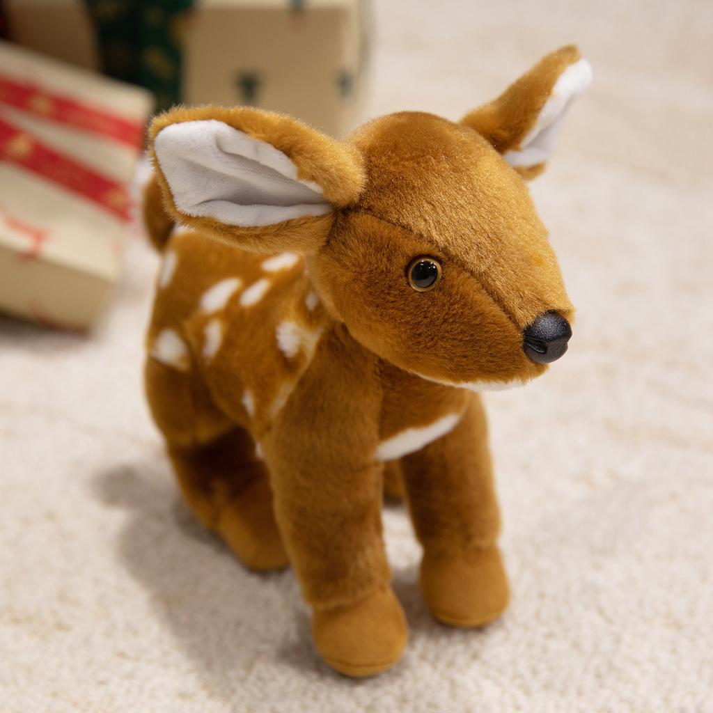 Simulation Standing Posture Forest Animal Doll Leopard Lion Plush Toy Zoo Tiger Doll