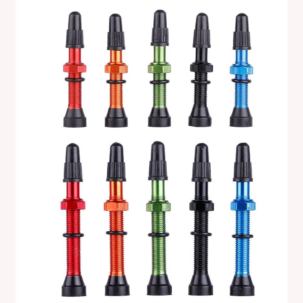 48mm Brass Zinc Zinc Alloy Stem Ultra-light Aluminum Extender Valves MTB Bicycle Tubeless Tire Presta Valve