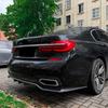 For 2015-2018 BMW G11 G12 M Sport Rear Bumper Diffuser Lip Spoiler Splitters Cover Guard Apron Protector Kit Accessories