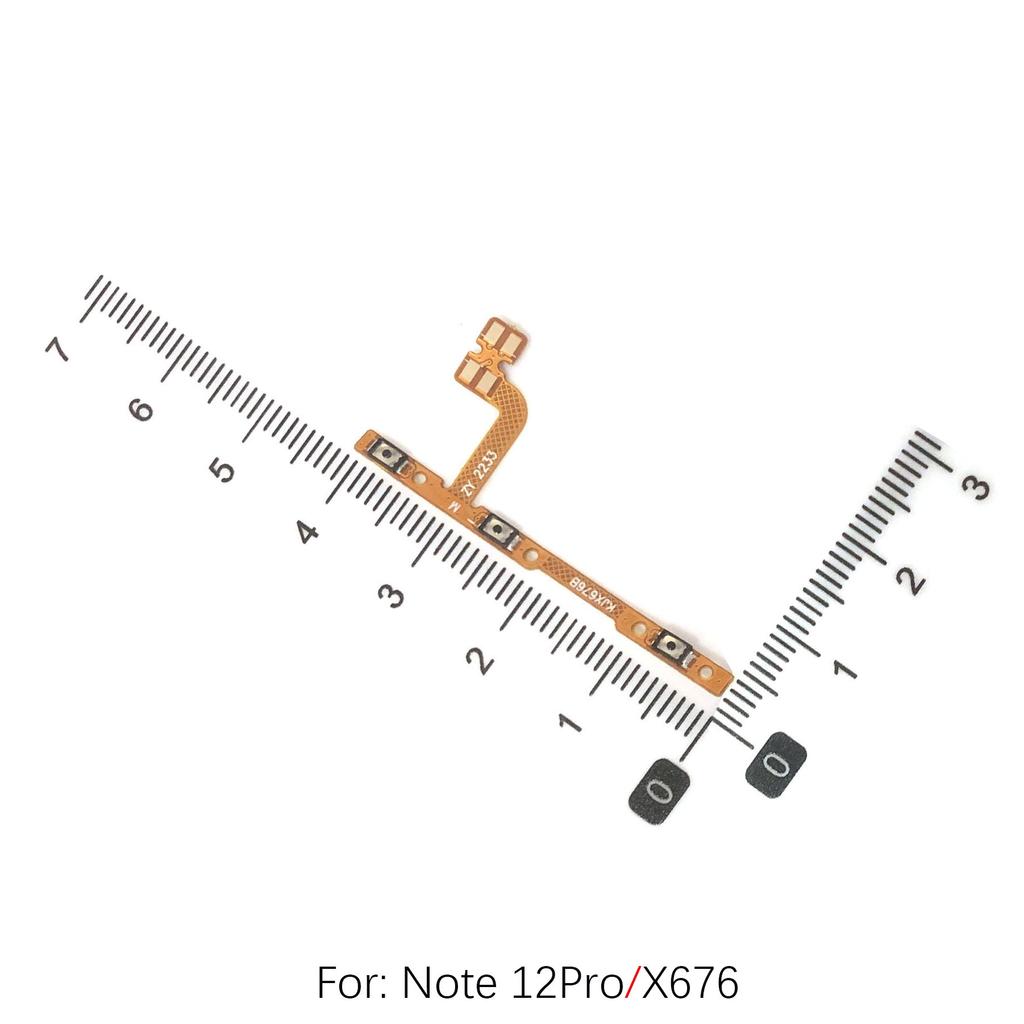 For Infinix Note 7 8 10 Note11 Note12 Note30 X690 X692 X693 X695 X663 Power Button Volume Flex Cable OnOff