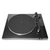 Record Turntable 3mm Mat for Record Black 12-inch Mat, Mat, Stable, Thick, Anti-Static, Vibration-Dampening Players,