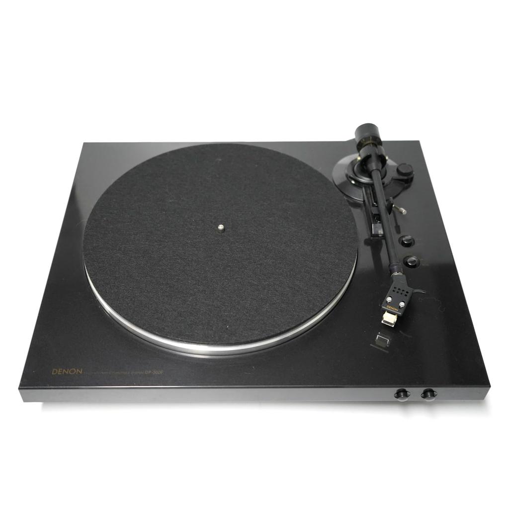 Record Turntable 3mm Mat for Record Black 12-inch Mat, Mat, Stable, Thick, Anti-Static, Vibration-Dampening Players,