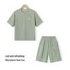 Boys' Color Block Short Sleeve & Shorts Sportswear Set