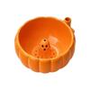 Large Capacity Halloween Pumpkin Berry Swirl Bowl 3D Printed Fruit Cleaning Bowl  Home Kitchen