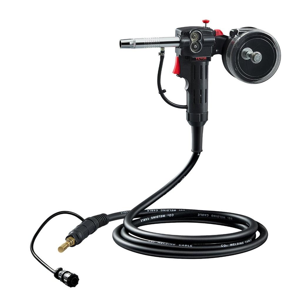 100Amp Spool Gun with 10FT Cable for 0.023" 0.030" 0.035" Welding Wires