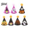 Cartoon Pet Hat Halloween Pointed Hat Cute Ghost Witch Pumpkin Cat Pom-pom Costume for Cats And Small Dogs Holiday Party Accessory Comfortable