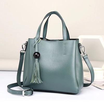 Bolsa feminina de couro legítimo bolsa transversal bolsa de mão premium de qualidade bolsa de ombro bolsa de couro de vaca fashion bolsa de balde