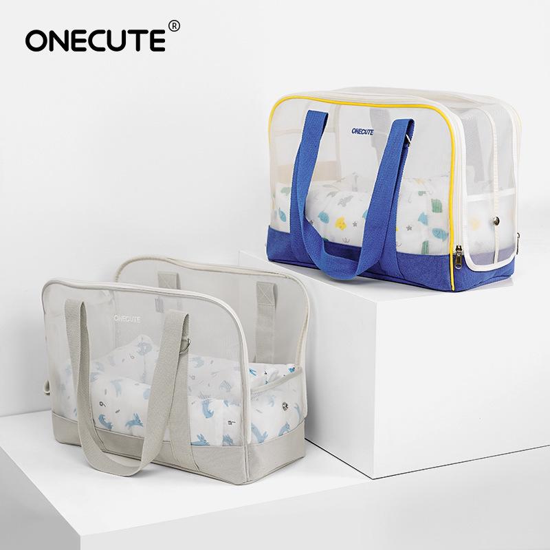 Trasportino Portatile per Animali ONECUTE: Traspirante, Morbido e Confortevole per Cani e Gatti – Borsa a Mano e a Spalla per Viaggi all'Aperto