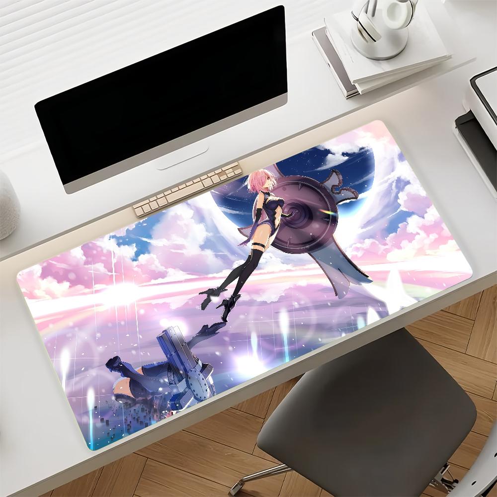 Anime MMash KyrielightS Mouse Pad Nonslip Rubber Gamer Balance Computer Mat Decoracion Deskmat Laptop Office Large