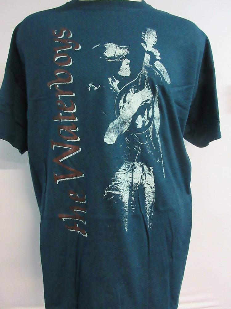 WATERBOYS OFFICIAL MANDOLIN BAND CONCERT MUSIC DISTRESSED EXTRA LARGE Unisex T-Shirt XXXL