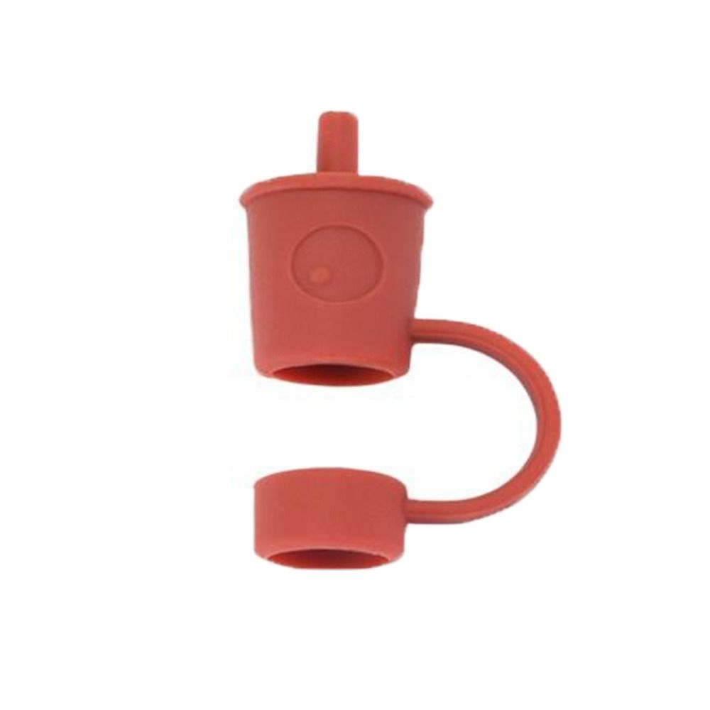 Reusable Straw Tip Caps Splashproof Straw Tips Lids Silicone Straw Tips Covers  8 Mm Straw Tip