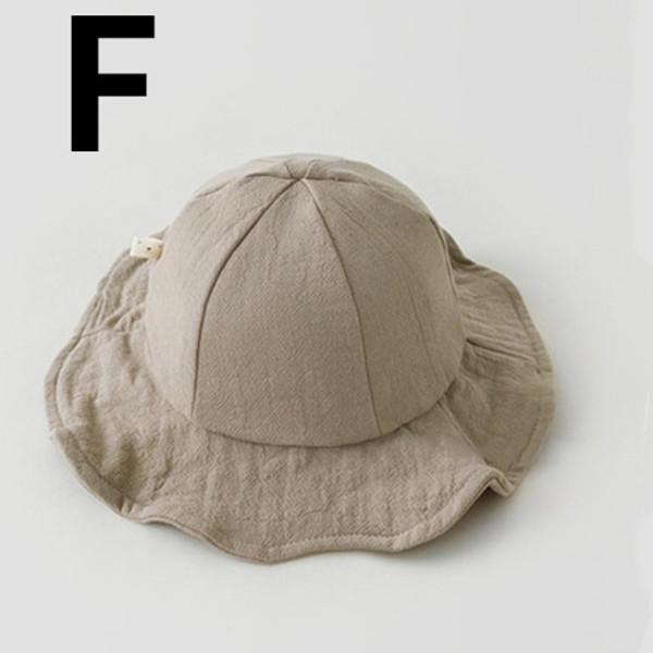 

Летняя детская шляпа-ведро для детей, детские солнцезащитные шляпы, пляжная кепка для малышей, солнцезащитный крем для улицы, шапка-бини для рыбалки F