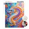 Majestic Dragon Pearl Painting 5D DIY Rhinestone Embroidery Handmade Art Decor Creative Gift for Home Interior Decoration