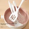 3/4/5 Pcs Silicone Baking Set Cake Cream Spatula Scraper Kitchen Household Egg Whisk Barbecue Oil Brush Gadget Kitchen Supplies