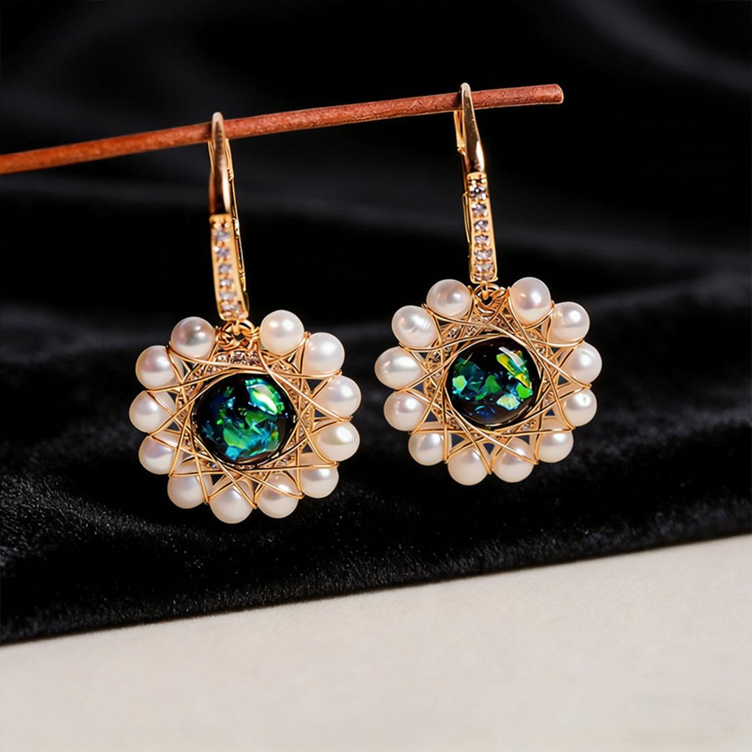 Simple Natural Freshwater Pearl Earrings Women s Summer Ins Versatile Retro Niche Premium Sense 18k Ear Buckle 2026
