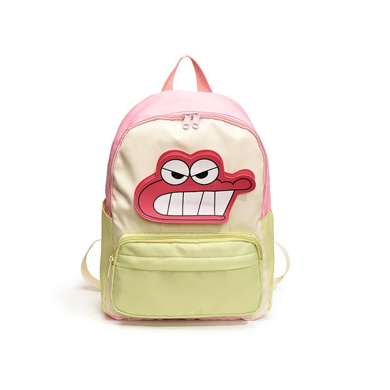Cute Baby Backpack Cute Cartoon Little Crocodile Kindergarten Primary School Student Schoolbag Children S Bag разноцветный
