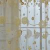 1PC Tulle Curtain For Bedroom Kitchen Kids Room Decoration Louver Window Treatments Romantic Butterfly Pattern Sheer Drape