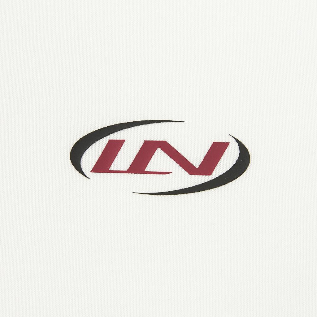 Li-Ning Antibacterial Stand Collar Logo Sweatshirt Unisex sweatshirt AWDW359-1