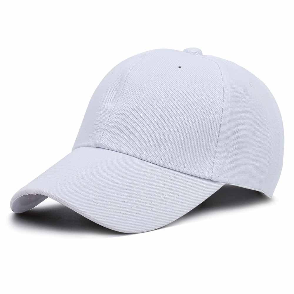 Men Women Multiple Colour Baseball Cap Peaked Cap Solid Color Adjustable Unisex Spring Summer Dad Hat Shade Sport Baseball Hats