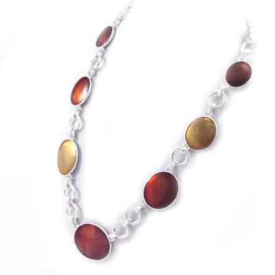 [G5942] - Brown 'Nora' Designer Necklace