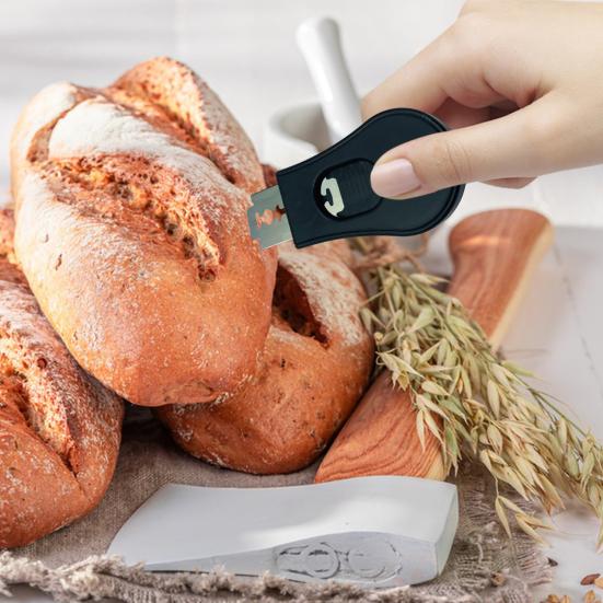Brödskärare Extraherbar magnetiskt bröd Lame Sharp Blade Surdeg Scoring Tool för Hem Kök Bageri