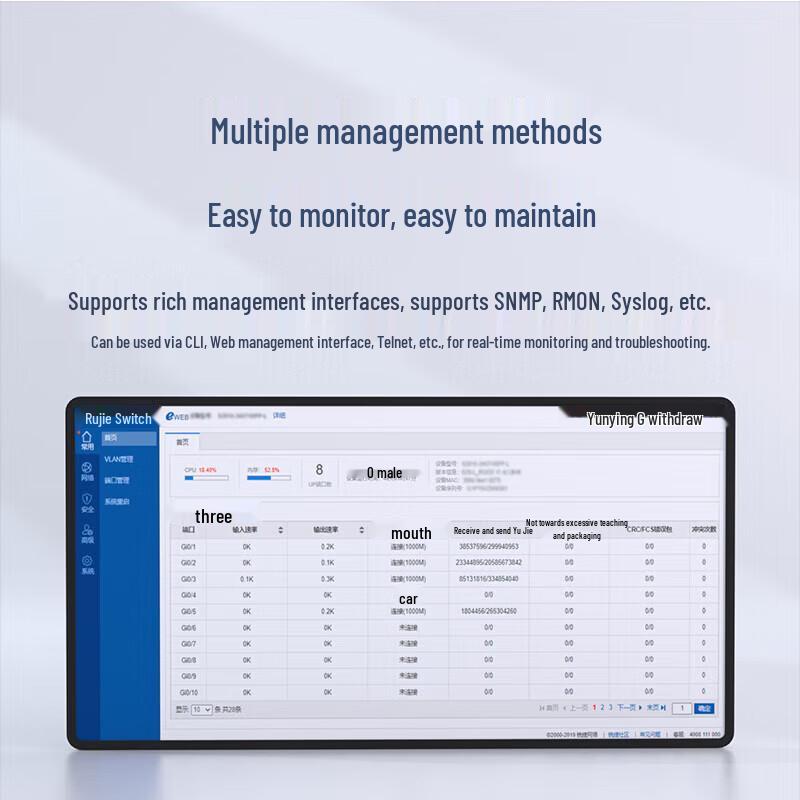 Ruijie RG-S5310 24-Port Gigabit Managed Switch