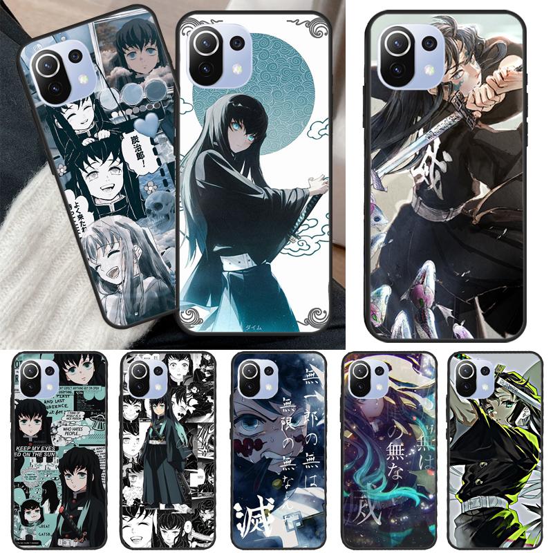 

Чехол Muichiro Tokito Kimetsu no Yaiba для POCO X4 Pro F3 M3 M4 Pro X3 Pro GT, чехол для телефона Xiaomi 12 11T Pro Mi 11 Lite