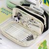 Cartoon Pen Bag Large Capacity Stationery Organizer NEW Stationery Bag