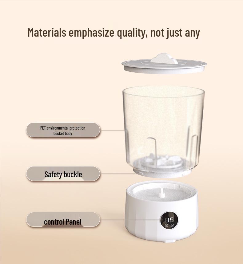 Compact 2L Rotatable & Foldable Washing Machine for Underwear and Socks - Ideal for Dorms and Travel.
