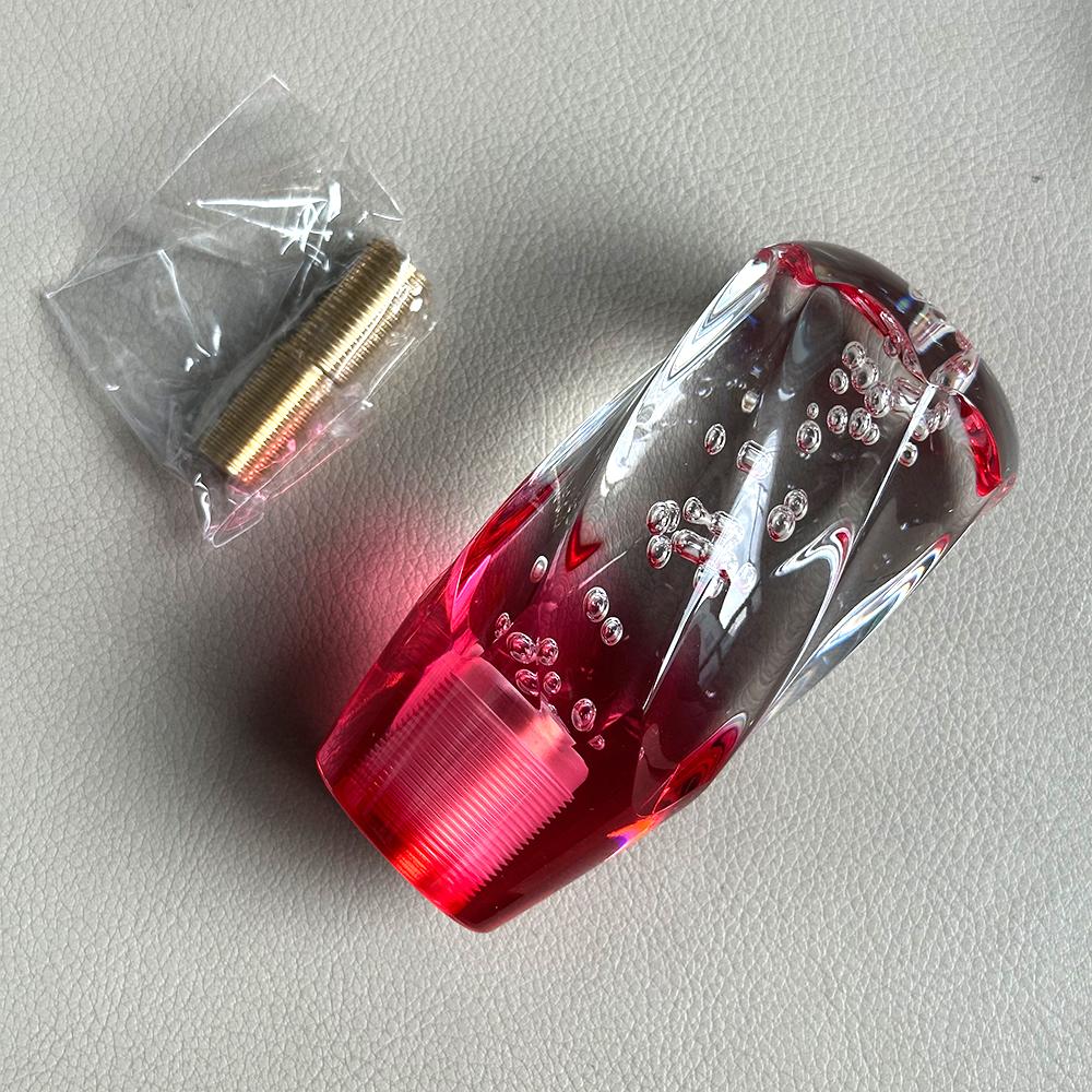 10cm 15cm Car Manual Shift Knob Gear Shifter Head Shift Knob Stick Crystal Transparent Bubble Throw Gear Shifter