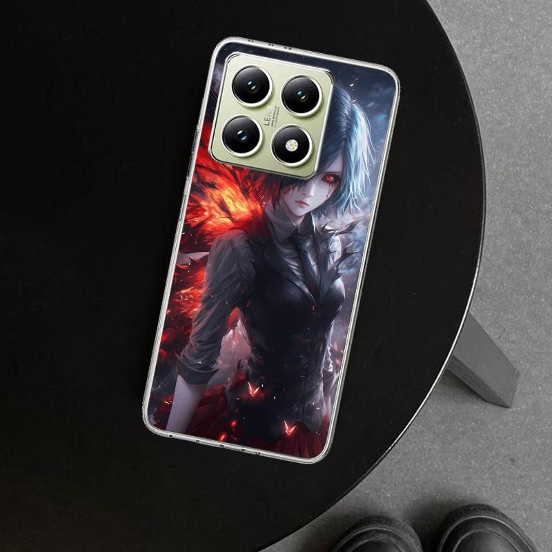 Ghoul Tokyo Touka Kirishima Phone Case Cover for Xiaomi Redmi Note 15 14 13 12 11 Pro Plus 14S 12S 11S 11T 11E 10S 10 Customized