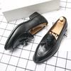 Fashion Men Formal Shoes Tassel Loafers Men Casual Shoes Fashion business High-Quality men Leather Wedding shoes Zapatos Chaussure 2025
