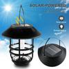 1PC Solar Wall Lantern Outdoor Flickering Flames Solar Light Outdoor Hanging Solar Lamp Wall Mount for Front Porch Yard