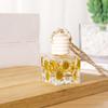 Empty Car Diffuser Bottles Unique Golden Glitter Car Air Freshener Bottle Unique Auto Air Freshener Hangings Bottle Perfume