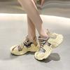 Ladies Shoes Spring Autumn New  Women's Shoes Fashion Color Matching Ladies Casual Shoes New Round Head Classic Sneakers