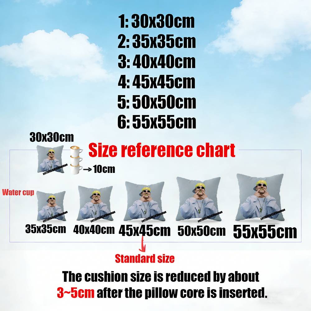 For F-Feid El Green Print La Saga Disc 4 Throw Pillow Case Sham 45X45Cm 35X35Cm Square Bedroom Pillowcase Cushion Cover
