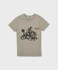 Fortena Western Cowboy Graphic Short Sleeve T-Shirt-3Color