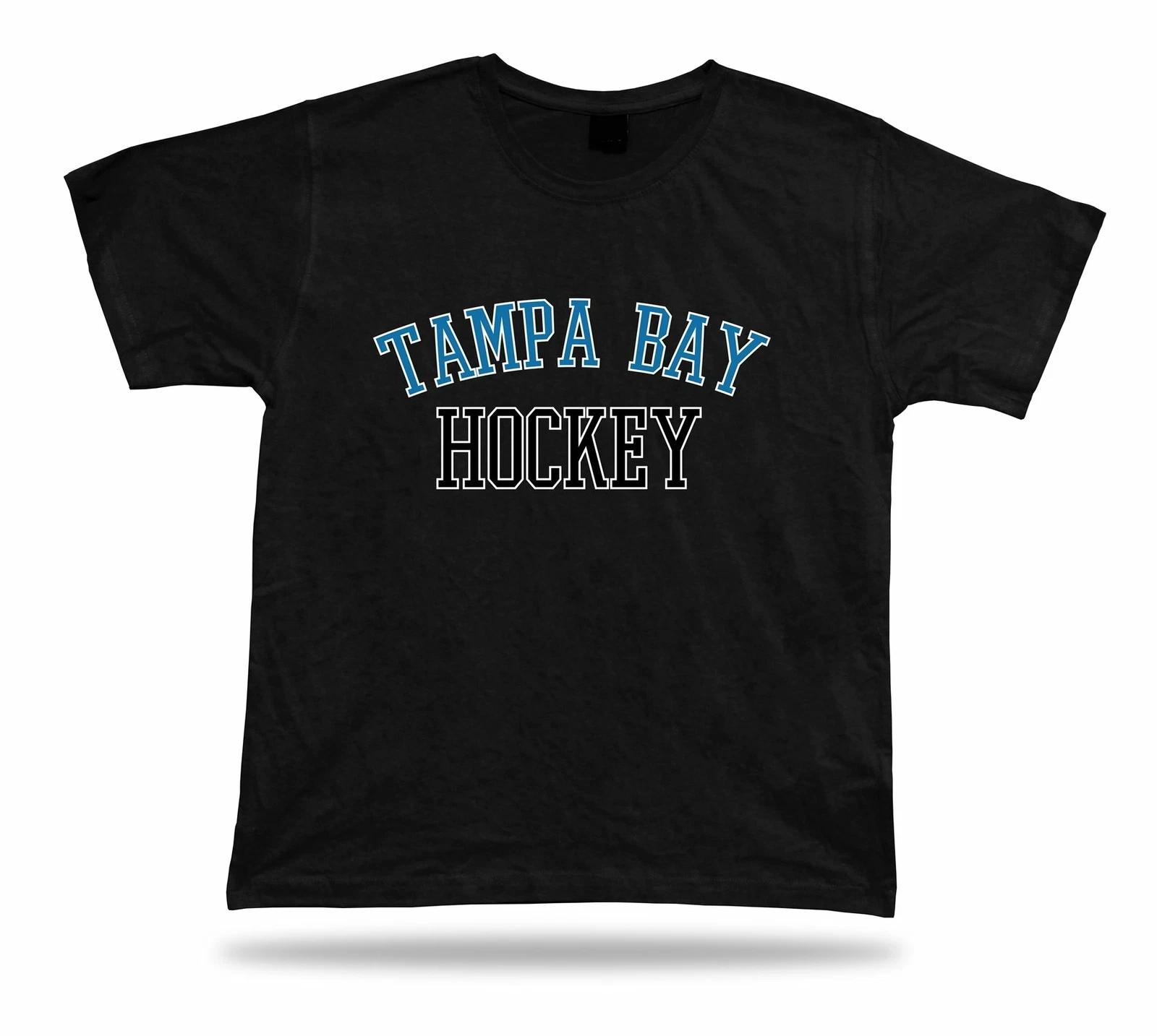 TAMPA BAY HOCKEY t-shirt tee blue white black FL USA ice apparel winter design XL