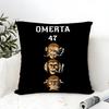 Cool Music Brand O-Omerta 47 3 Pillow Case Linen Pillow Case Sofa Home Decor Cushion Cover Cushion Cove