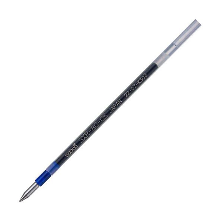 Mitsubishi Pencil Pen Jetstream Set Blue Refills SXR8005K Original Logo Sticker Multi-Function 4&1 (Teal MSXE5-1000 0.5mm) + 4-Color (Black, Red,