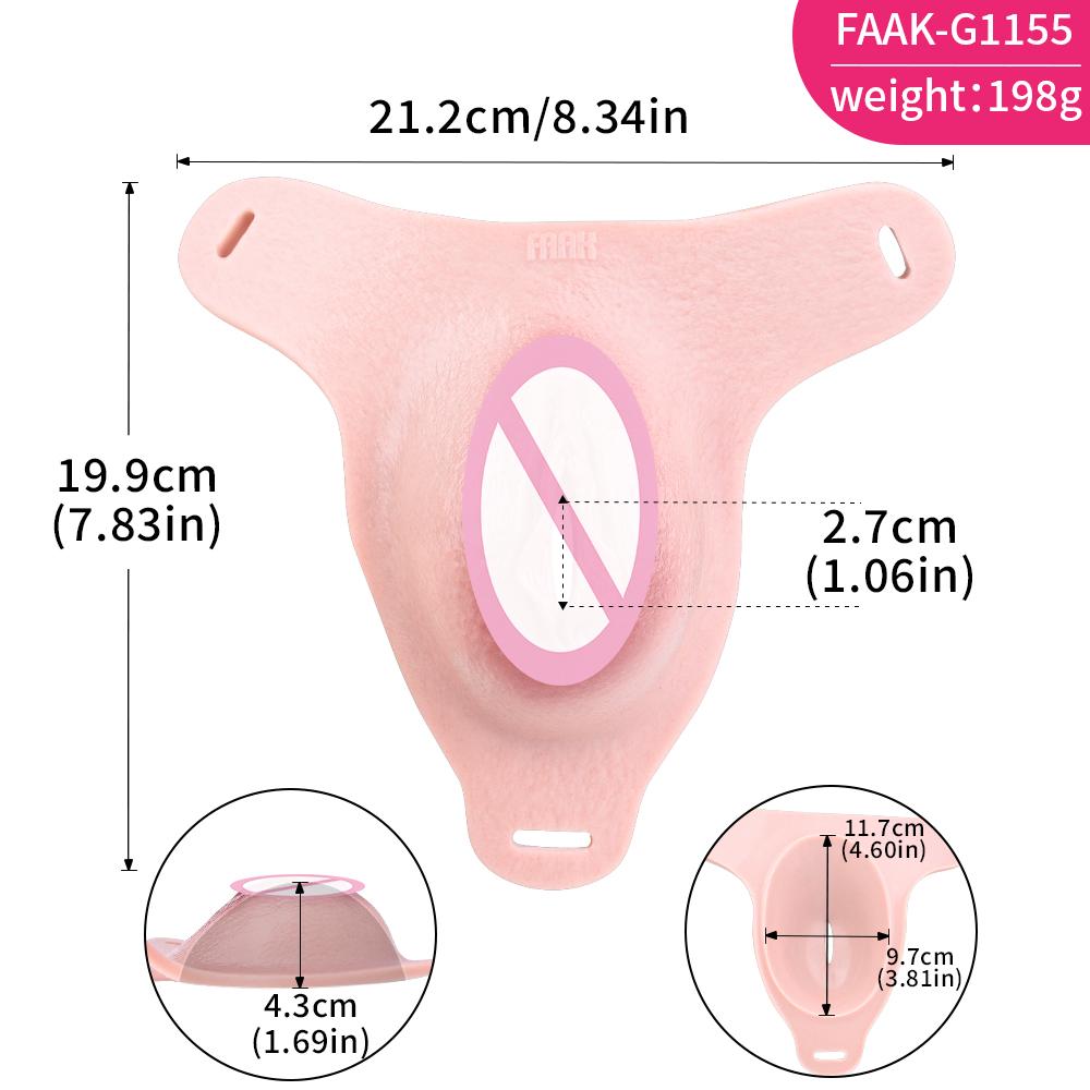 ANOSX Silicone Chastity Cage Device Male Chastity Belt Strapon Penis Sleeve Realistic Clitoris Vagina Wish BDSM Sex Toys For Men