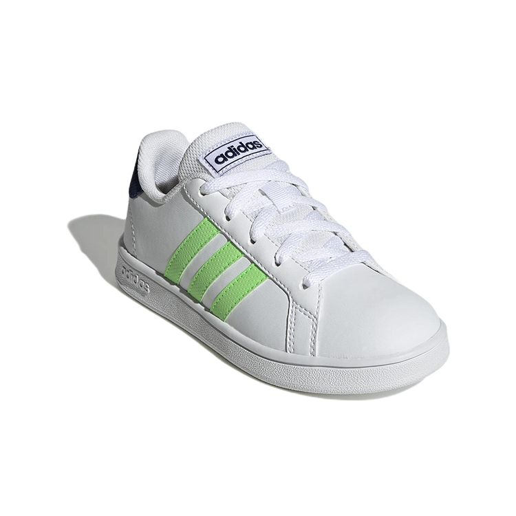 Adidas Neo Grand Court Comfortable Low-Top Kids Sneakers Kids Sneakers White GX5743