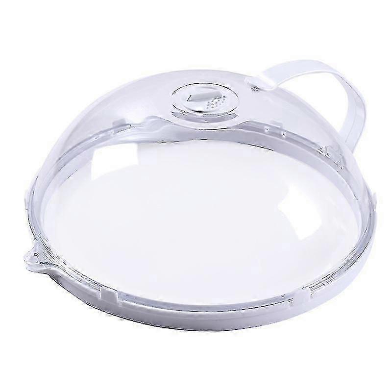 Heat Resistant Lid for Microwave Food Microwave Food Anti-Sputtering Cover With Handle