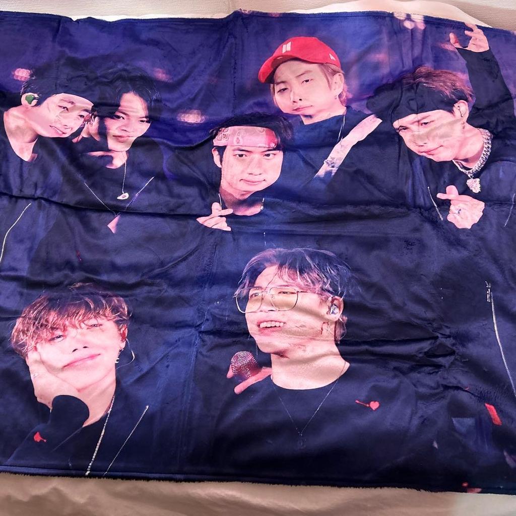 [USED] BTS Blanket Seoul Concert