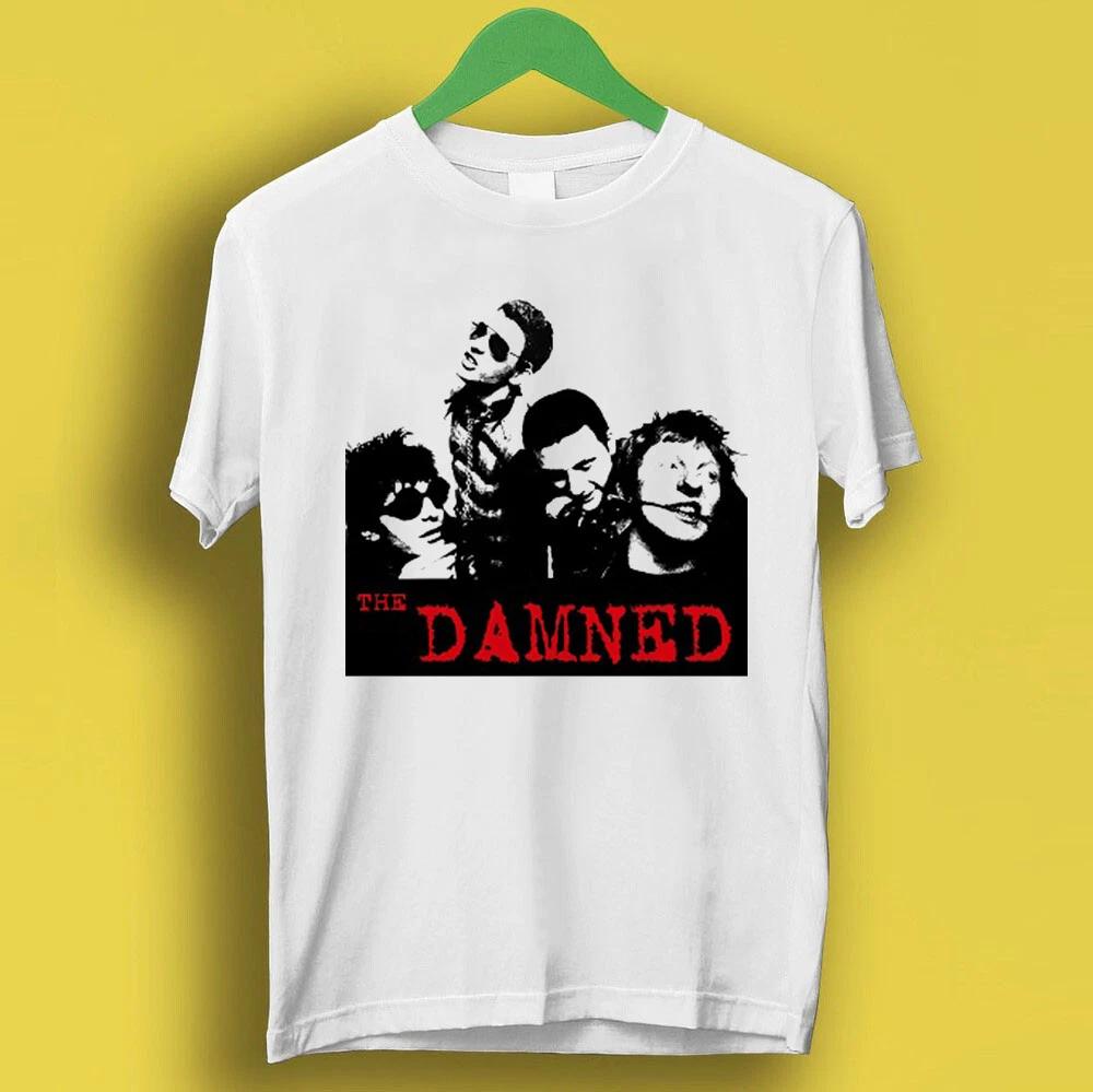 The Damned New Rose Виниловая Обложка Музыкальное Издание Подарочная Футболка P2137 L