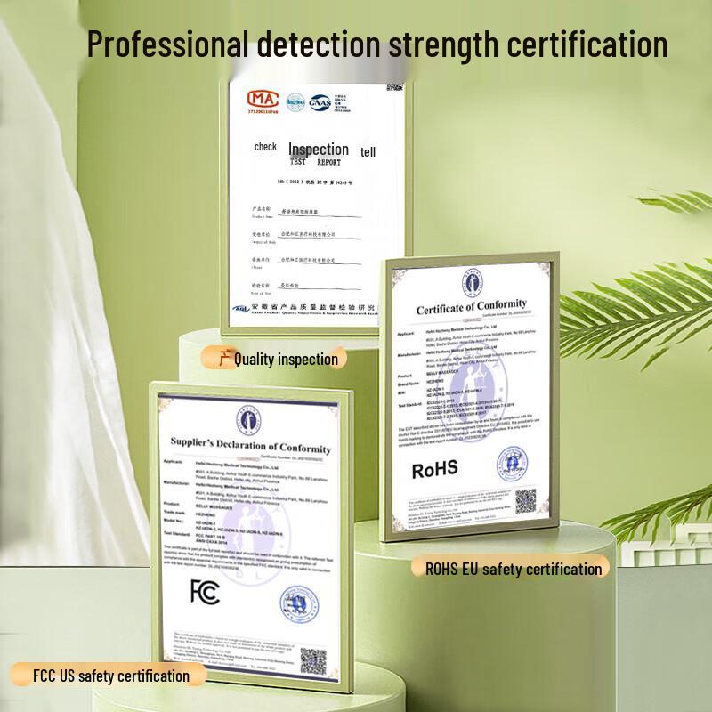 Hezheng Neck & Shoulder Massager with 8-Level Beating & Multiple Modes CN Plug (adapter Included)