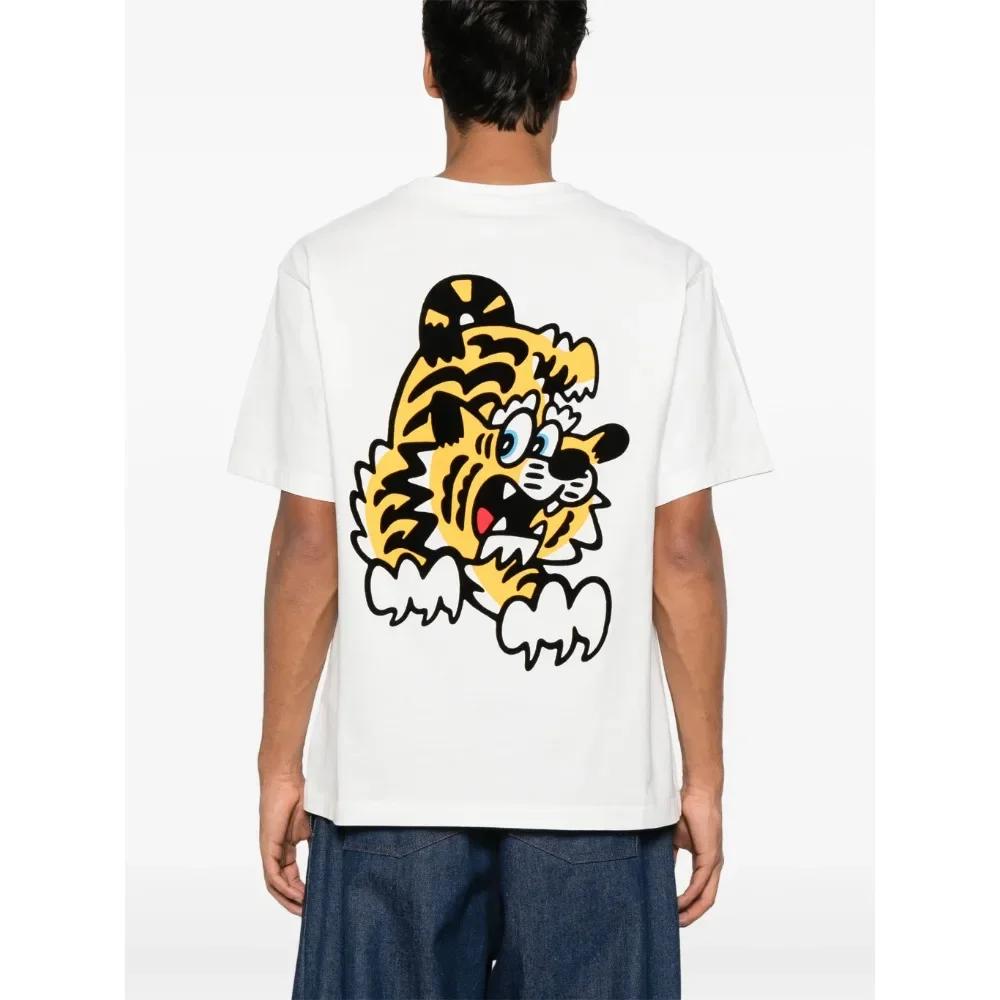 2025 Trendy Trička Unisex Potisk Motocykl Vtipná Trička Oversized Grafické Topy Trička