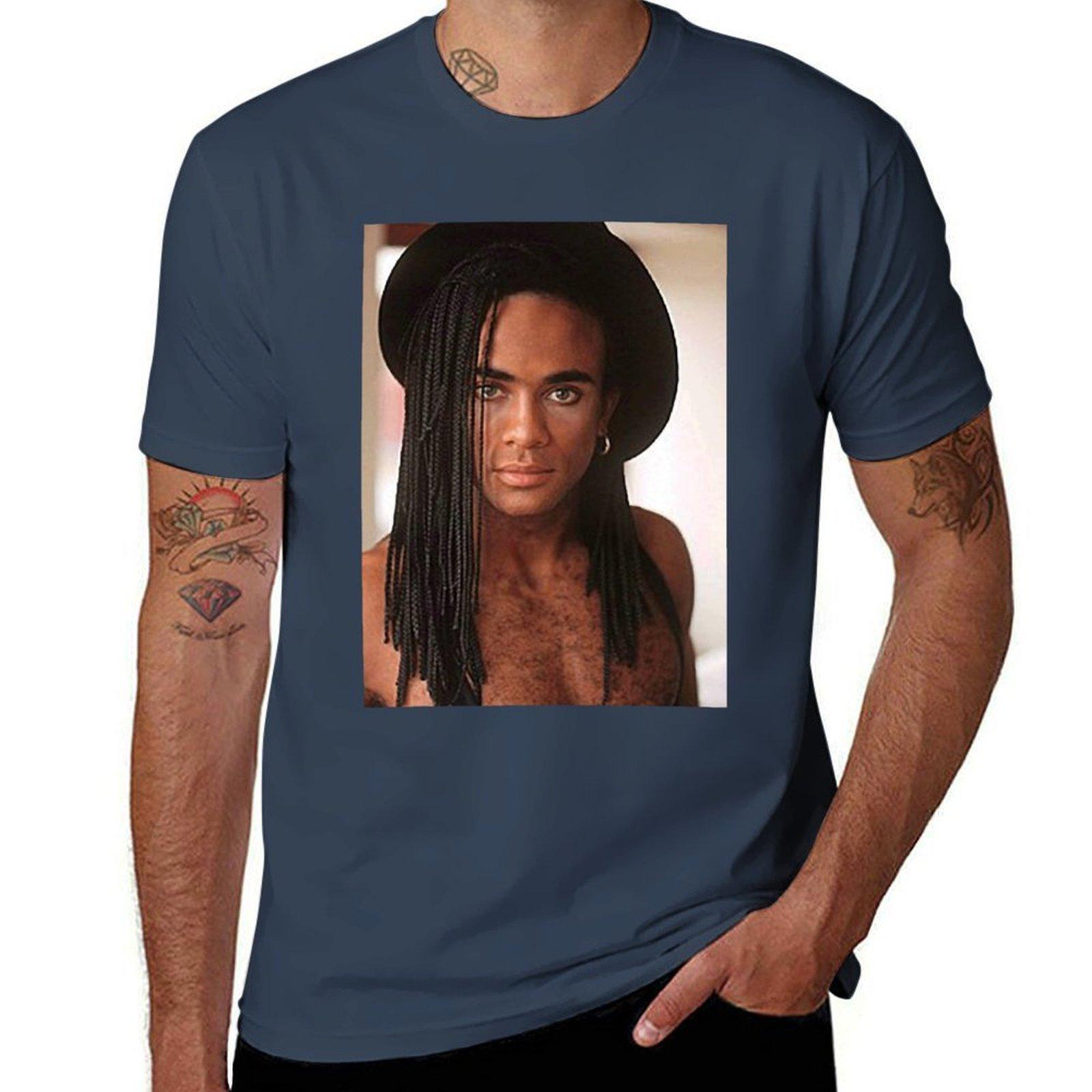 Milli Vanilli Tshirt Comfortable Workout Short Sleeve Shirt S