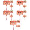 15Pcs Traditional Chinese Paper Red Envelopes for Festive Use